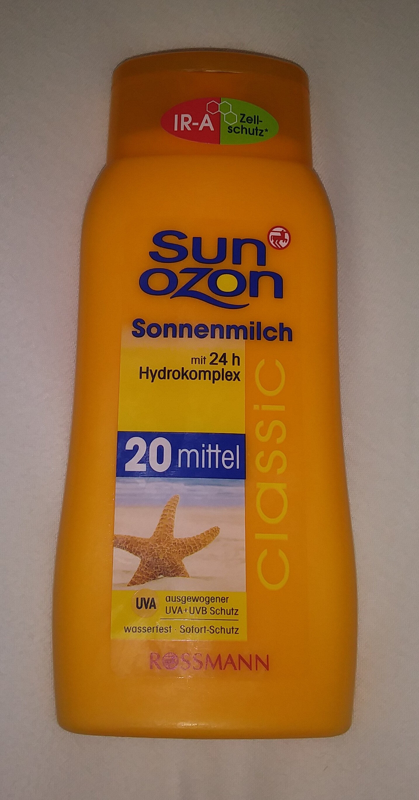 Sonnenmilch 20 mittel - Produit - de