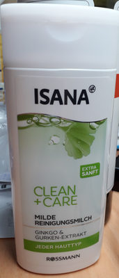 Isana Clean and Care Milde Reinigungsmilch - Produkt - de