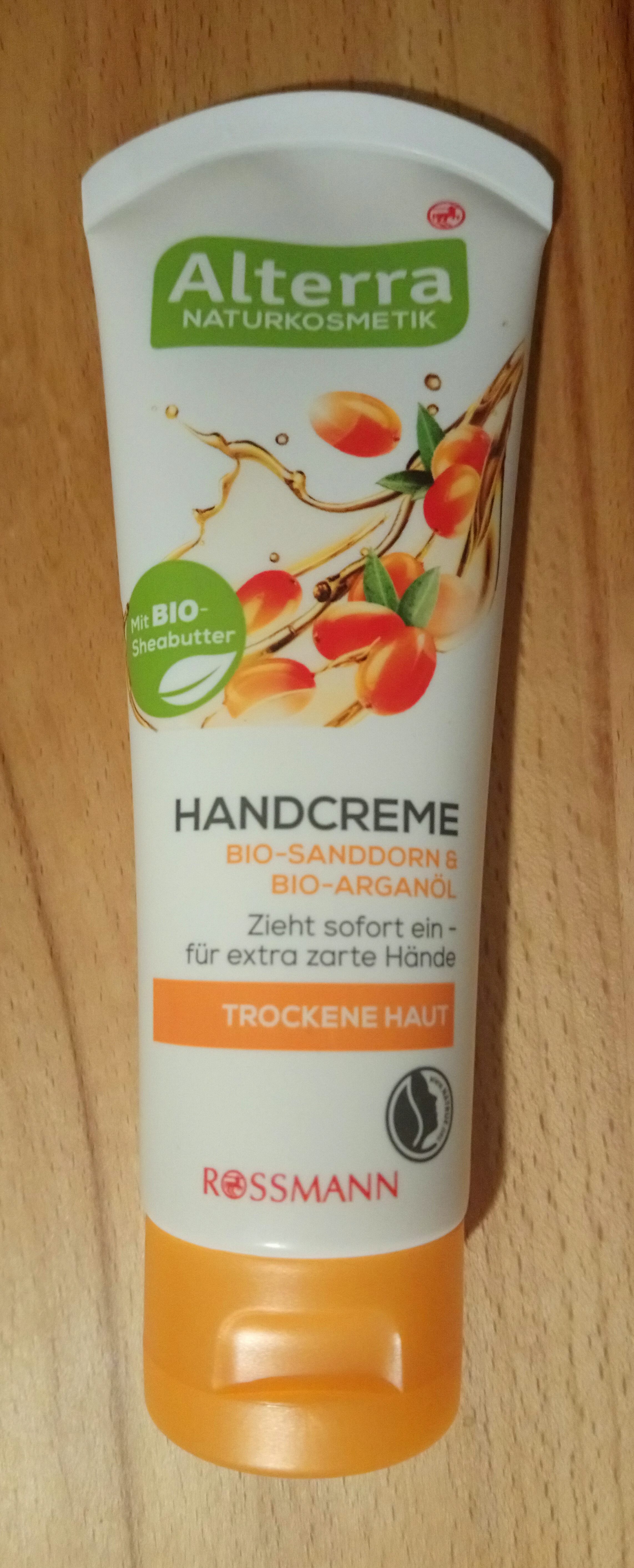 Handcreme Bio-Sanddorn & Bio-Arganöl - Produit - de
