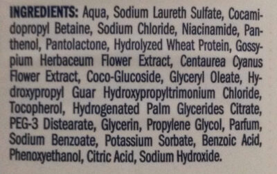 Shampoo sensitiv - Ingredients