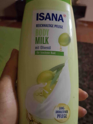 Body milk mit olivenol - Ingredientes - en