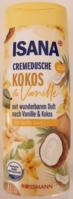 ISANA Cremedusche Kokos & Vanille - 1