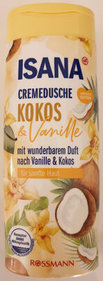 ISANA Cremedusche Kokos & Vanille - Produkt - de