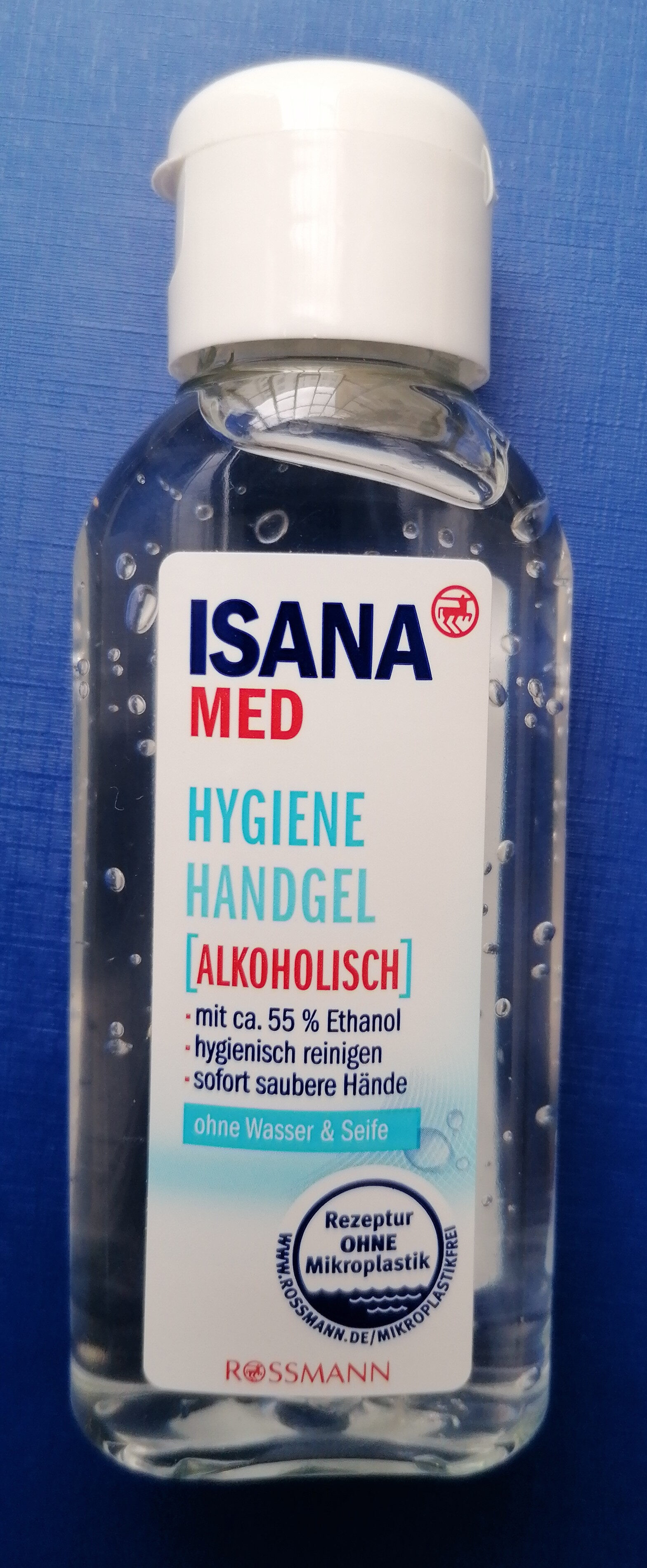 ISANA  MED  Hygiene Handgel (Alkoholisch} - Produkt - de