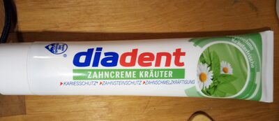 diadent Zahncreme Kräuter - 1