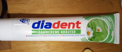 diadent Zahncreme Kräuter - Tuote - de