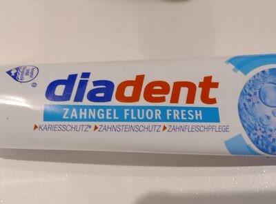 diadent Zahngel Fluor Fresh - Продукт - de