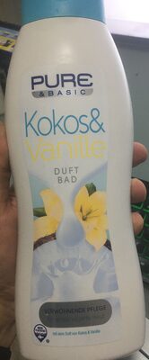 Pure & Basic Kokos & Vanille Duft Bad - Produkt - de