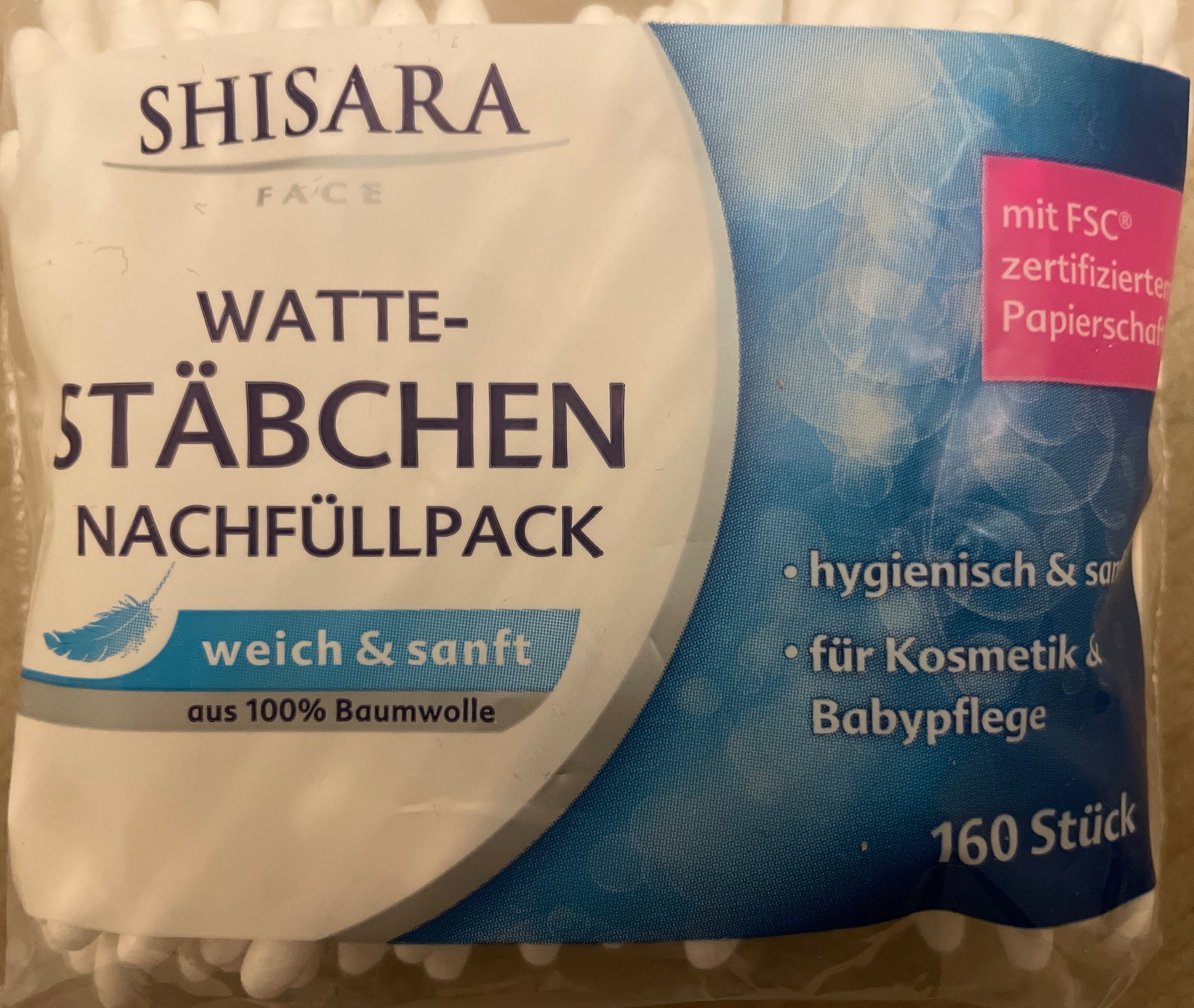 Wattestäbchen Nachfüllpack - 製品 - de