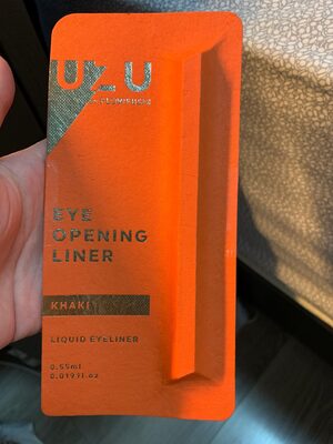 UZU by flowfushi eye opening liner khaki - 1