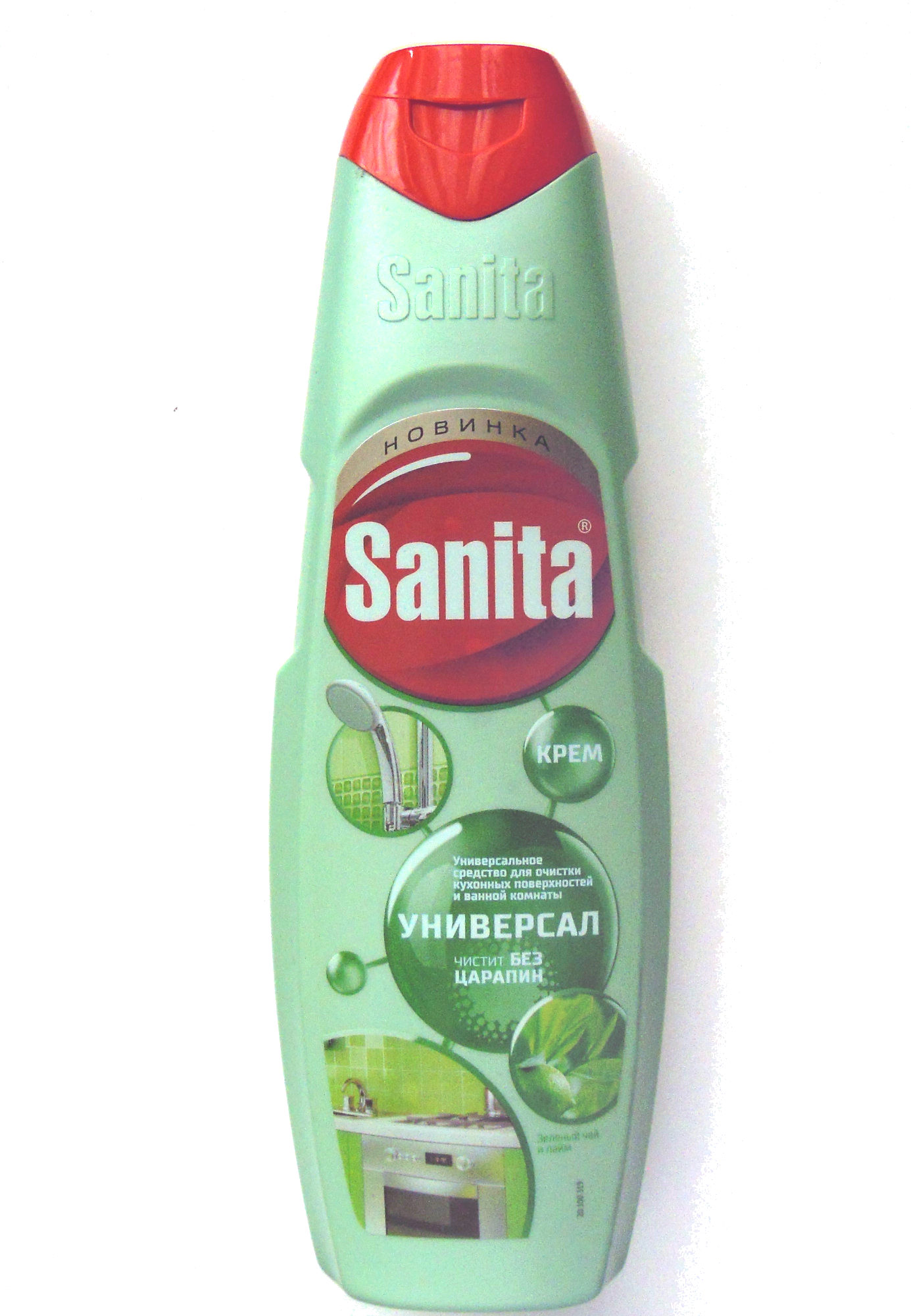 «Sanita» крем Универсал, зелёный чай и лайм - Tuote - ru