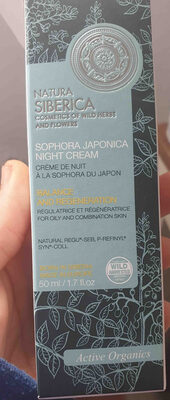 sophora japonica night cream - Product - en