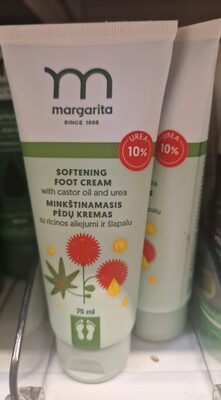 Minkštinamasis pėdų kremas Margarita - Product