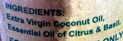 COCOBODY - extra virgin coconut oil - BODY & MASSAGE OIL - Ingrédients - en