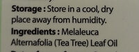 Tea Tree Oil - Ingredientes - en