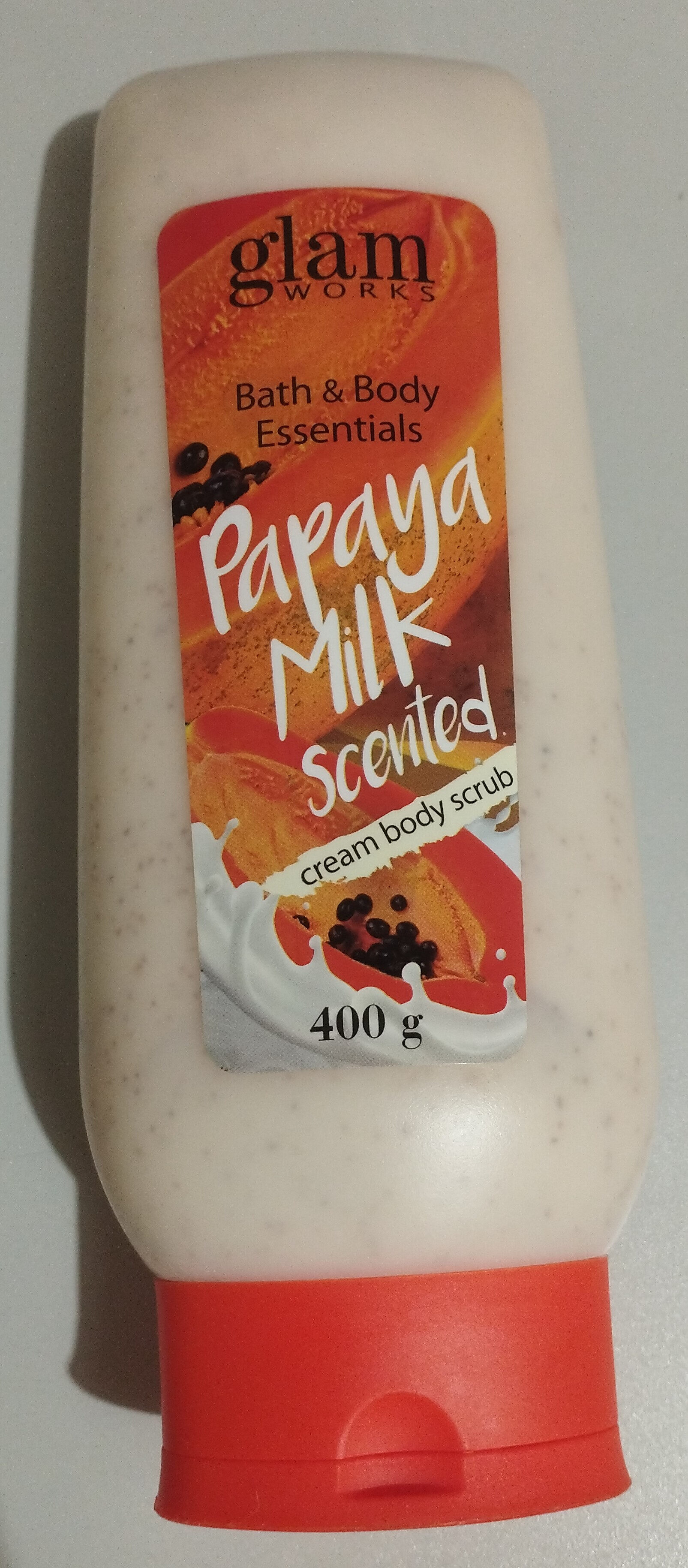 Papaya Milk Scented Cream Body Scrub - Produto - en