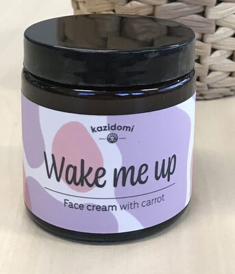 Crème Visage Peau sèche & sensible Wake Me Up Kazidomi - Product - fr
