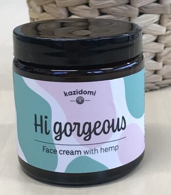 Crème Visage Peau mixte à grasse Hi Gorgeous Kazidomi - Produto
