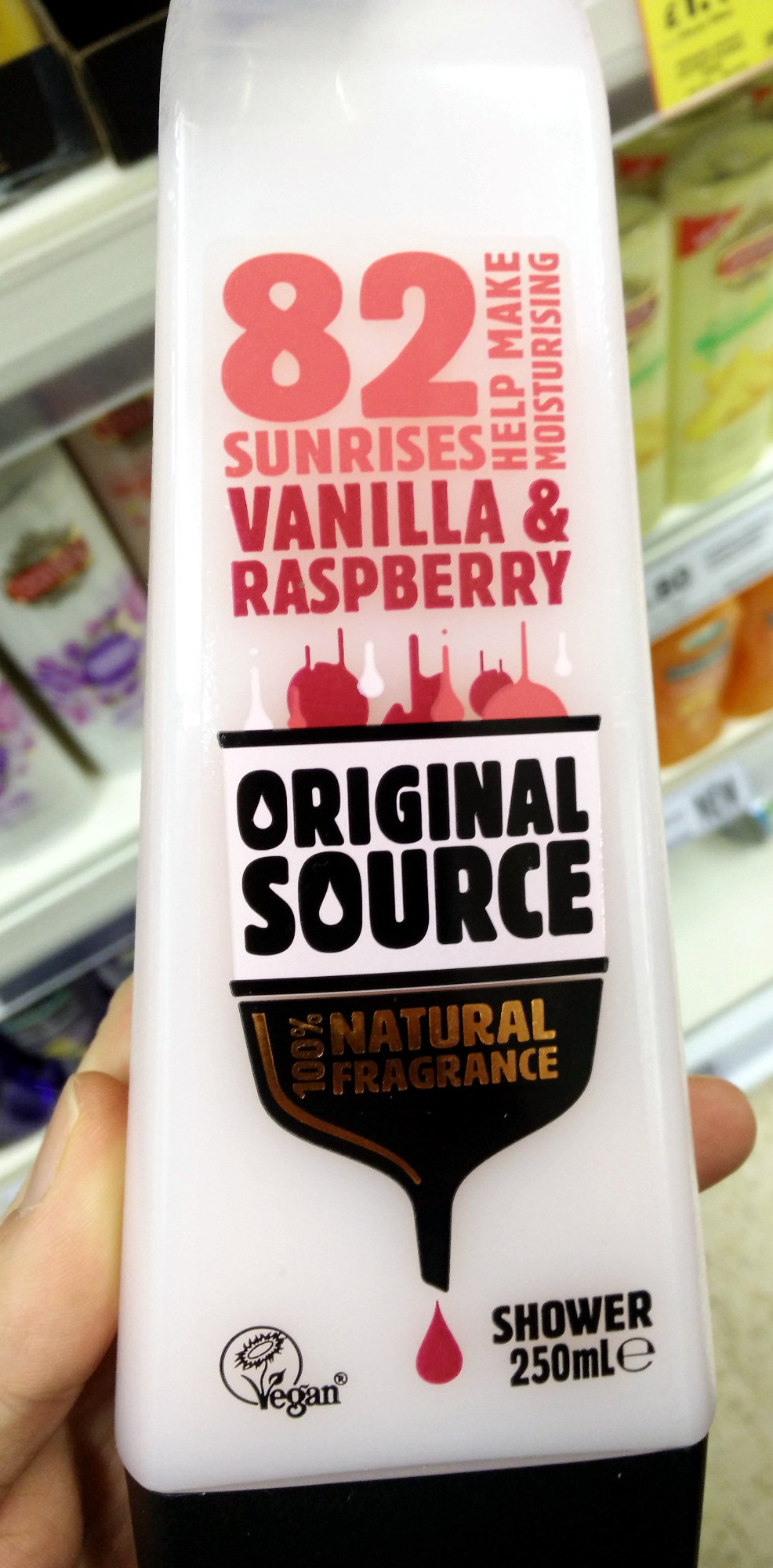 82 sunrises Vanilla & Raspberry - Product - en