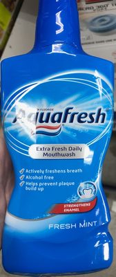 Extra Fresh Daily Mouthwash Fresh Mint - Tuote - en