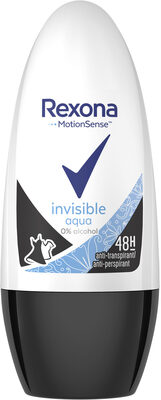 Rexona Déodorant Femme Bille Anti-Transpirant Invisible Aqua 50ml - Product - fr