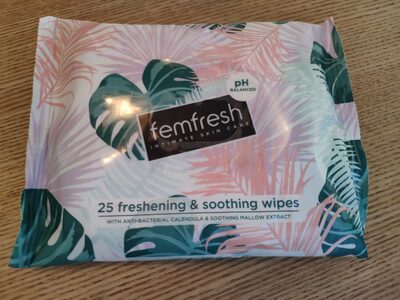 Freshening & soothing wipes - 1