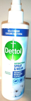 antibacterial spray & wear - Tuote