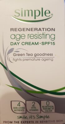 Simple Regeneration Age Resisting Day Cream - 2