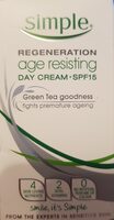 Simple Regeneration Age Resisting Day Cream - Product - en