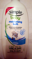 Baby Moisturising Bath - Produit - en