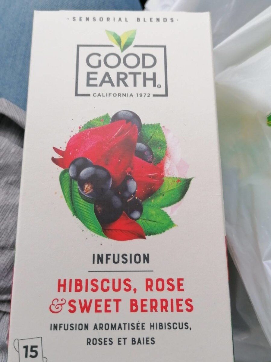 GOOD EARTH THÉ HIBISCUS ROSE ET FRUITS ROUGES - Product - fr
