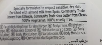 Body butter - Ingredients