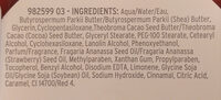 Strawberry Softening Body Butter - Ingredients - en