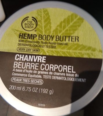 Hemp body butter - Product