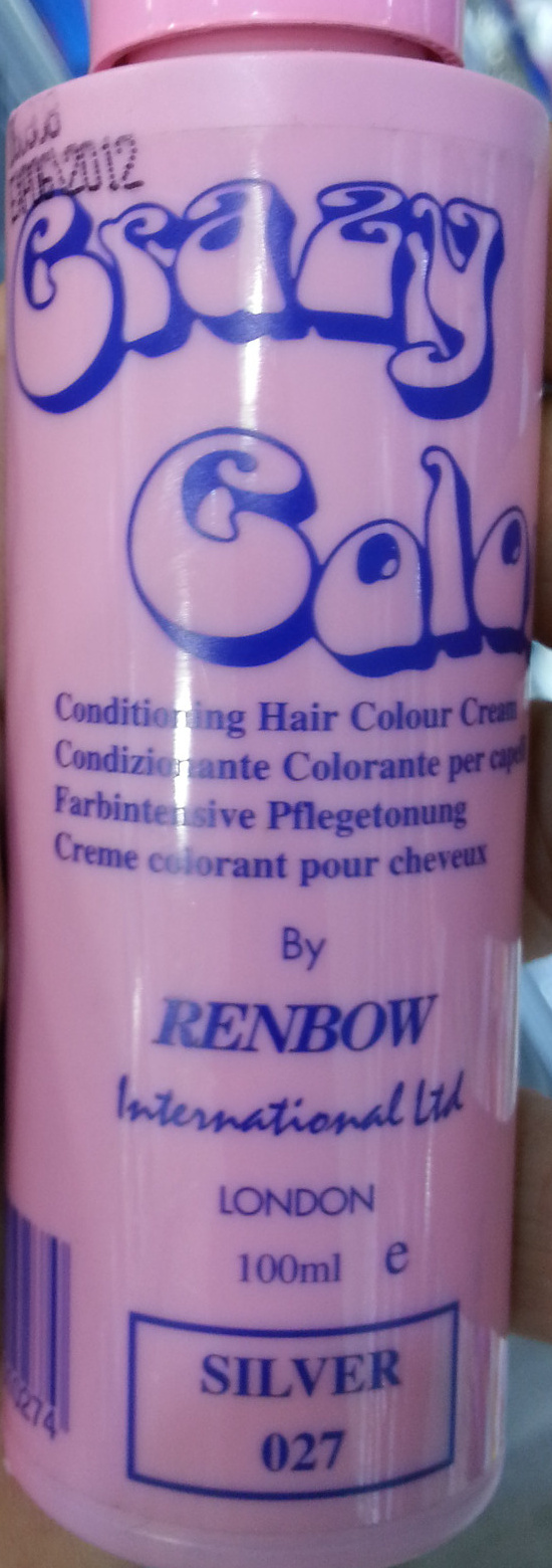 Crazy Color Hair Color - Silver - Product - fr