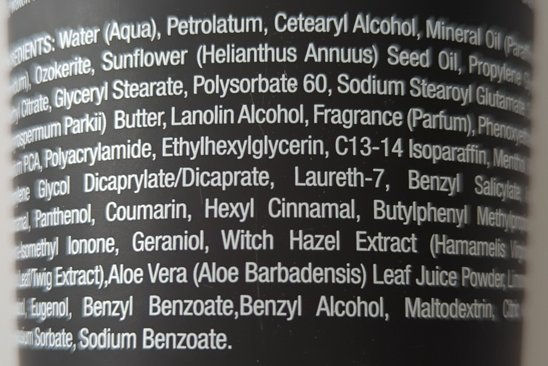 CC. - Ingredients - fr