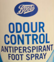 Odour Control Antiperspirant Foot Spray - Tuote - en