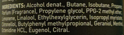 Bodyspray - Ingredients - en