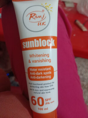 sunscreen whitening and vanishing - Produit - en