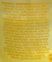 Essentiel essence with hyaluronic acid, collagen & bromelain (pineapple) enzyme - Ingredients - fr