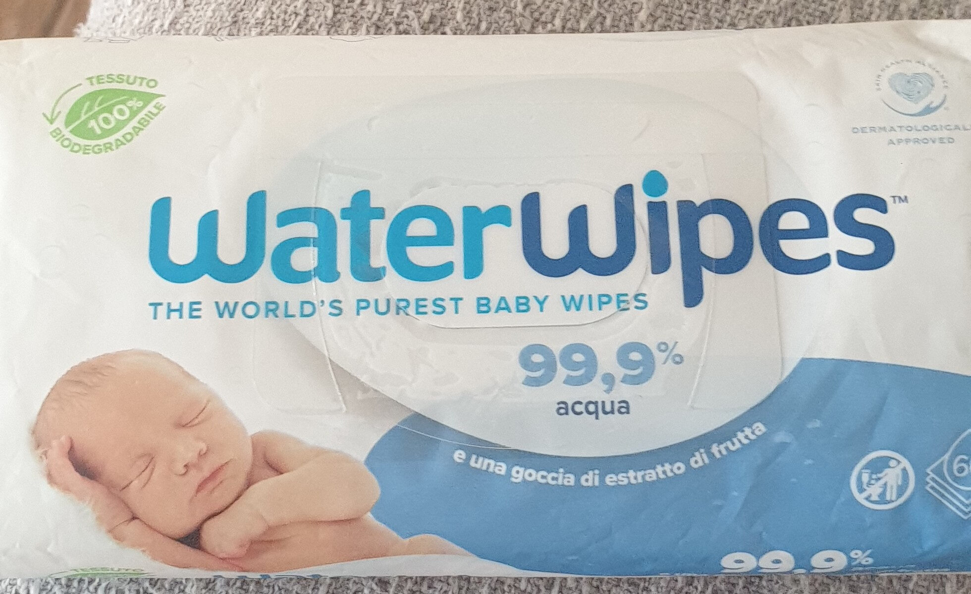 Lingettes WaterWipes - Lingettes nettoyantes pour Bébé