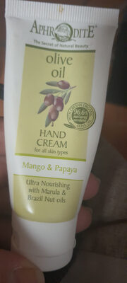 olive oil hand cream - Produit - en