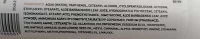 Organic aloe vera - Ingredients - en