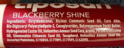 Blackberry Shine - Ingredientes