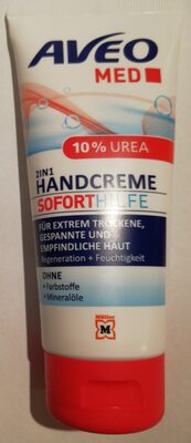 2in1 Handcreme Soforthilfe für extrem trockene, gespannte und empfindliche Haut - 1