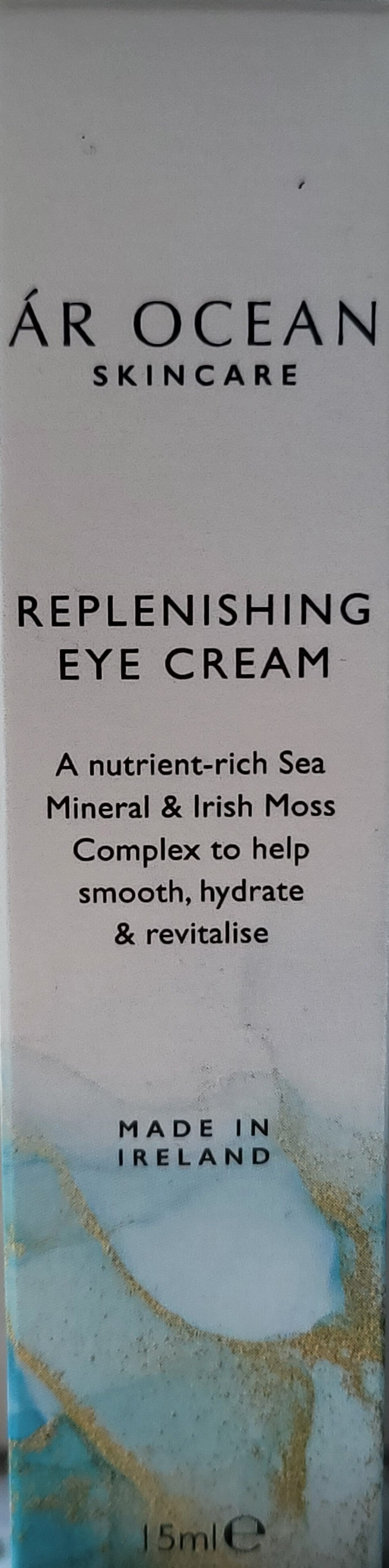 Replenishing Eye Cream - Продукт - en