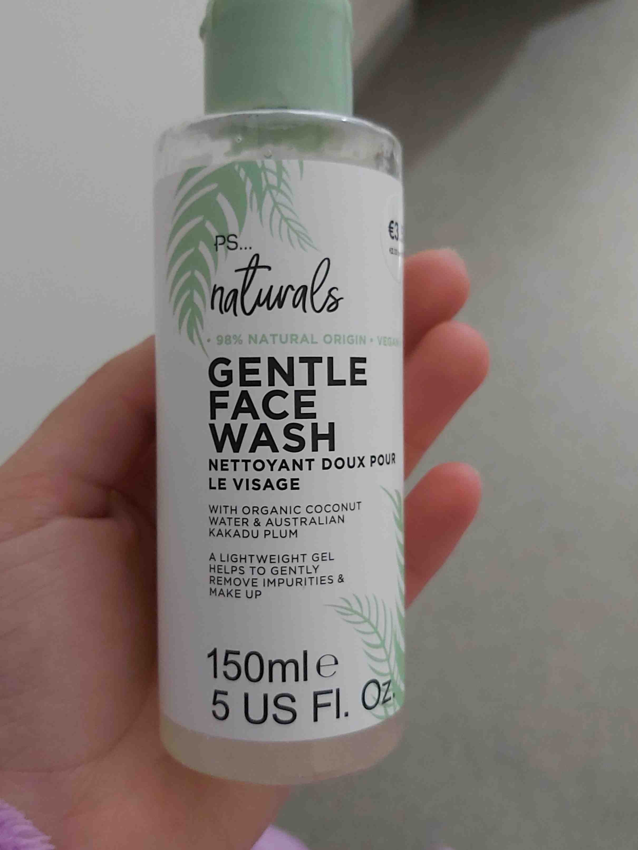 gentle face wash - Produit - en