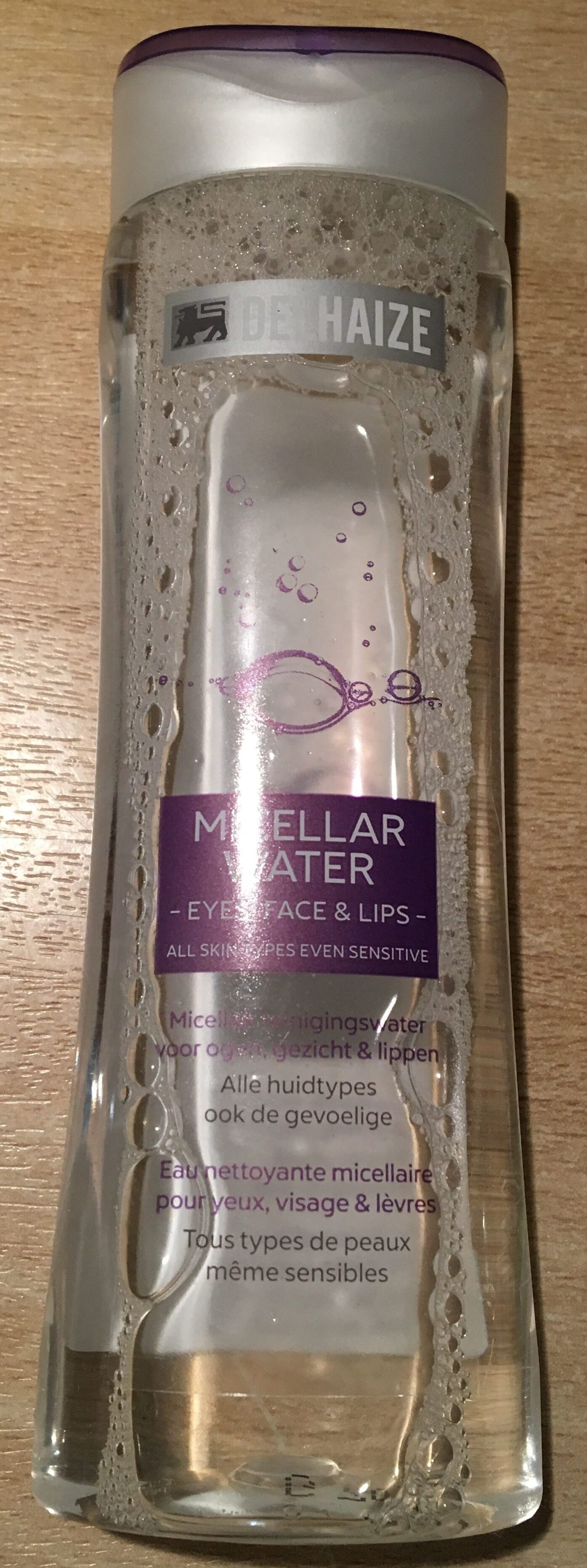 Micellar water eyes face & lips - Product - fr