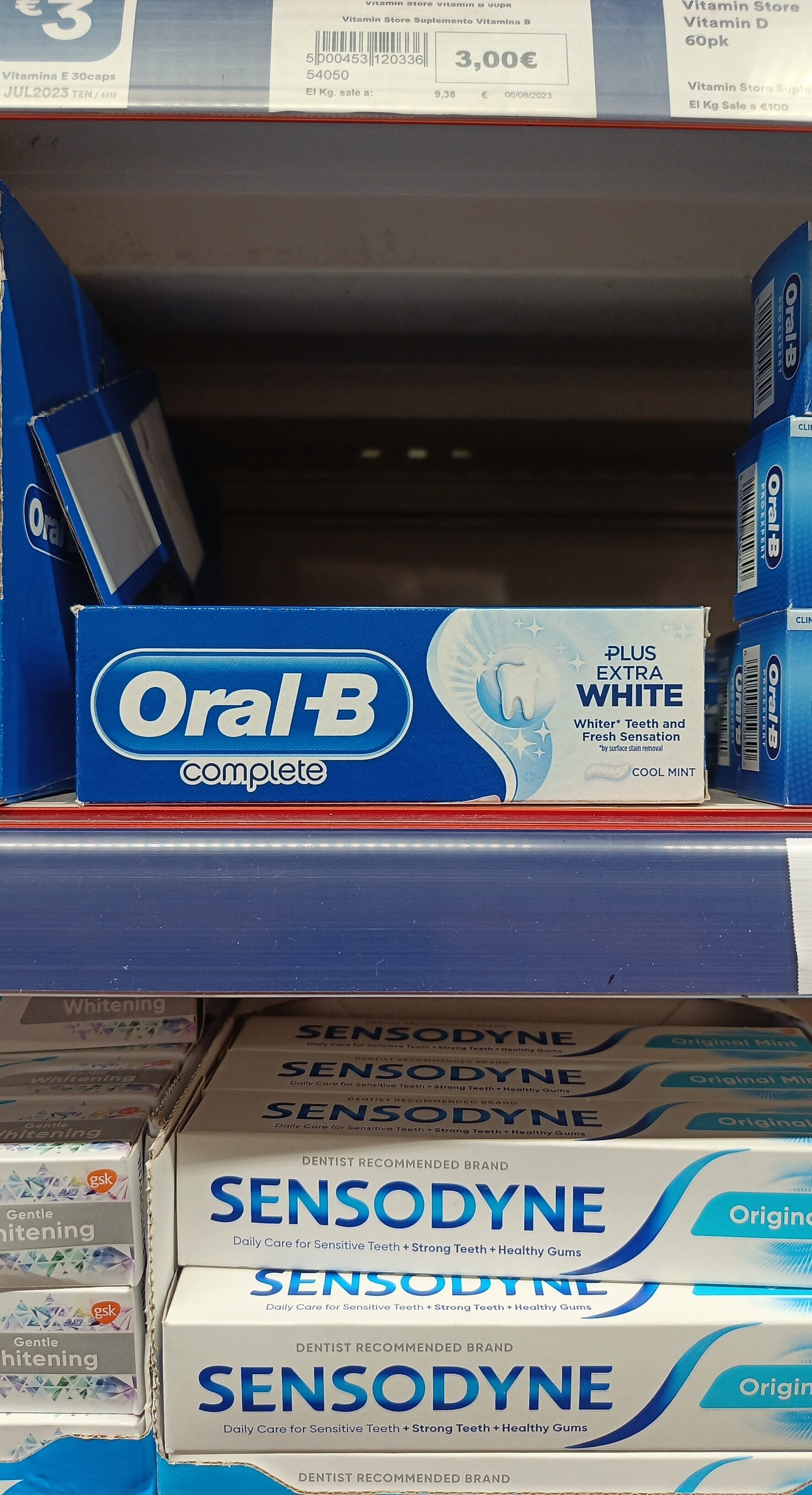 Oral B Toothpaste Tatar Control - Produit - en