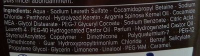 Shampoo Cream & Oil - Ingredients - fr